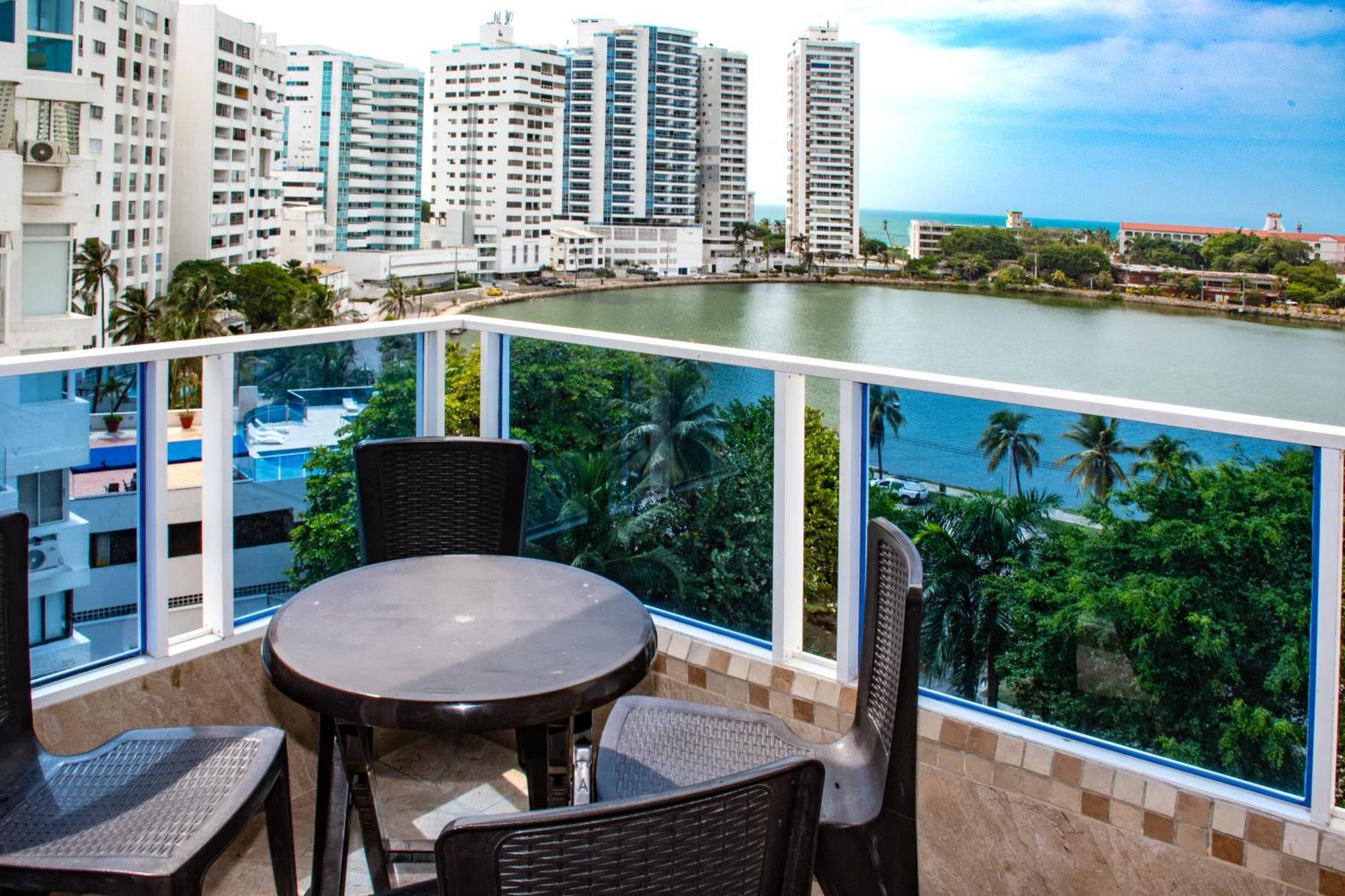 Apartamento Tranquilo Con Hermosas Vistas Cartagena ภายนอก รูปภาพ